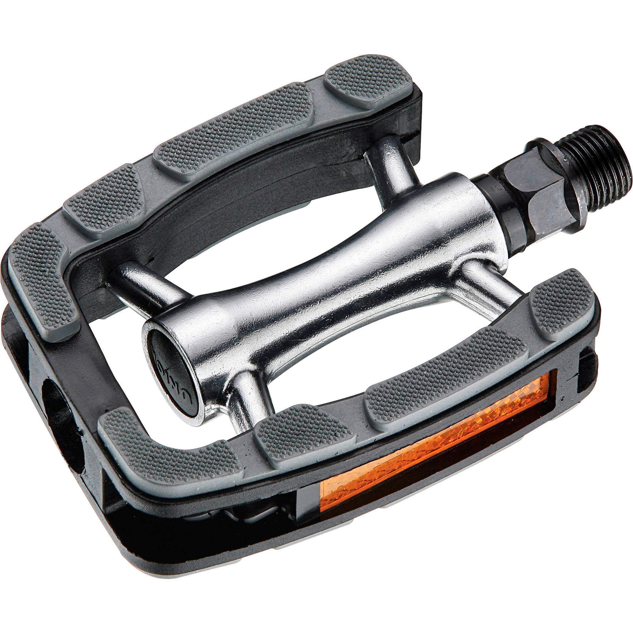 Union pedalen 823 alu zilver zwart grijze inleg bulk - AE-trading