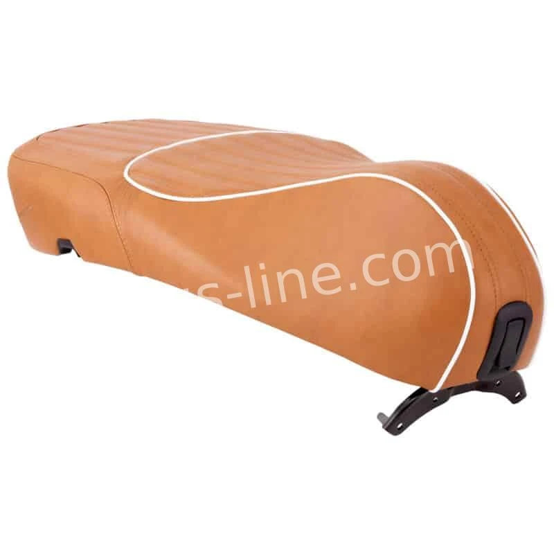 Buddyseat / Zadel Luxury Sprint/Primavera 125 Bruin Leer Origineel - AE-trading