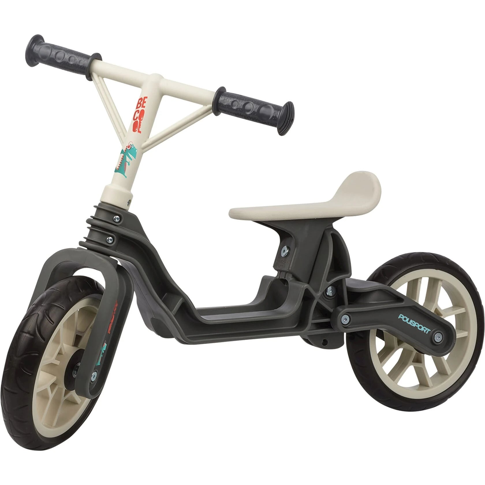 Polisport loopfiets balance bike grey/cream - AE-trading