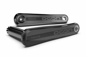 Praxis crankstel Doon carbon 165mm (armset zonder ring) - AE-trading