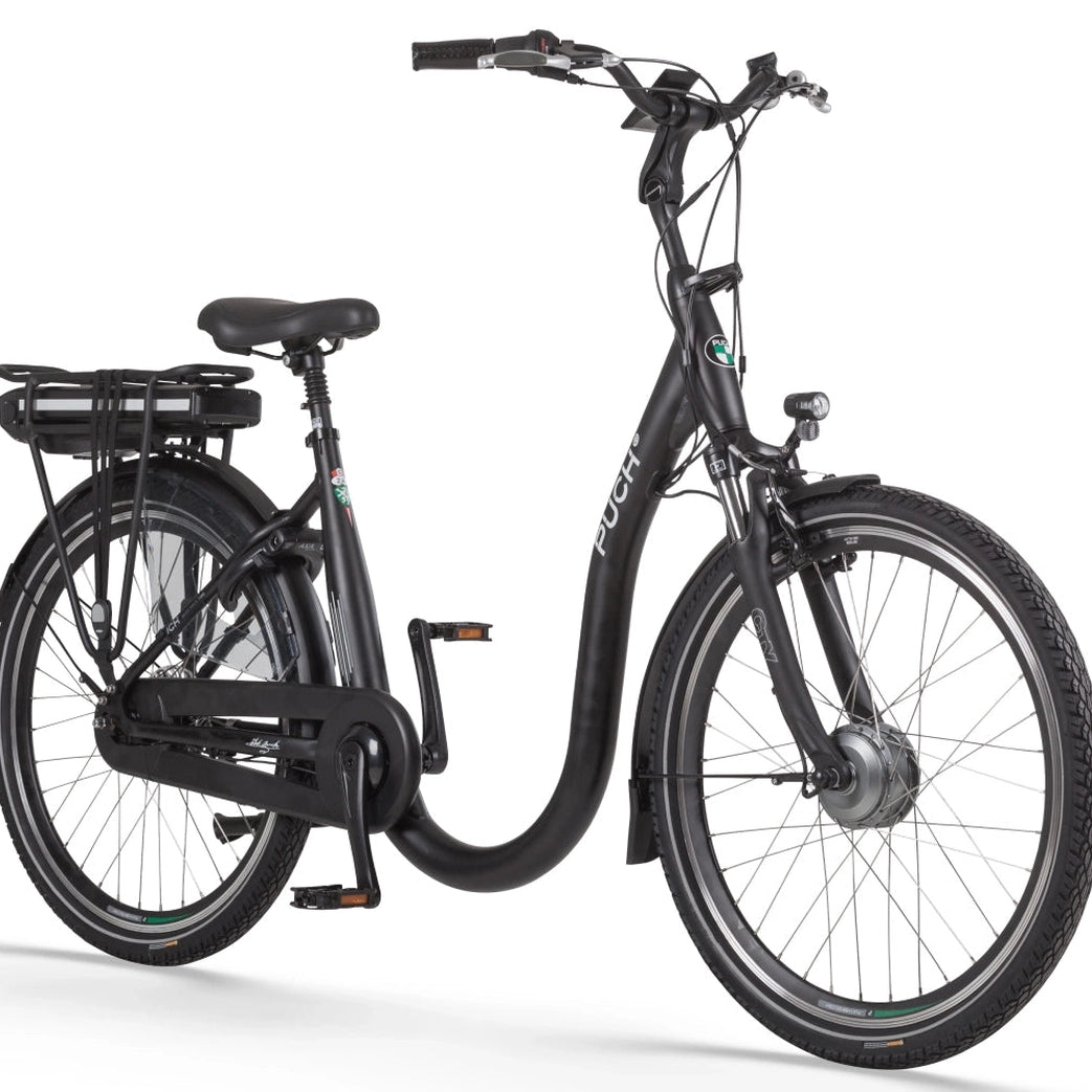 PUCH E-Comfort N7 – Elektrische Unisex Fiets – Extra Lage Instap – Shimano Nexus 7 Versnellingen – 468 Wh Accu - AE-trading