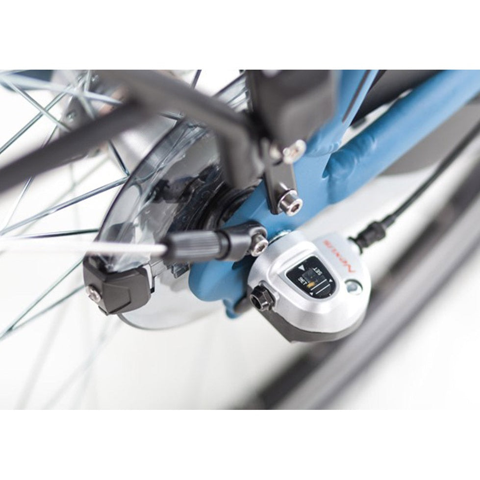 PUCH E-Folk N3 – Elektrische Unisex Stadsfiets – 28 inch- Zwart– Voorwielmotor – Shimano Nexus 3 Versnellingen – 468 Wh Accu - AE-trading