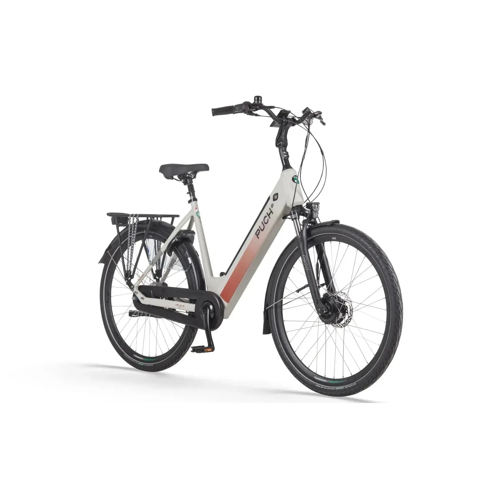 PUCH E-Modern Basic N7 Elektrische Fiets – Damesfiets - 53cm – Silk Grey - E-bike - AE-trading