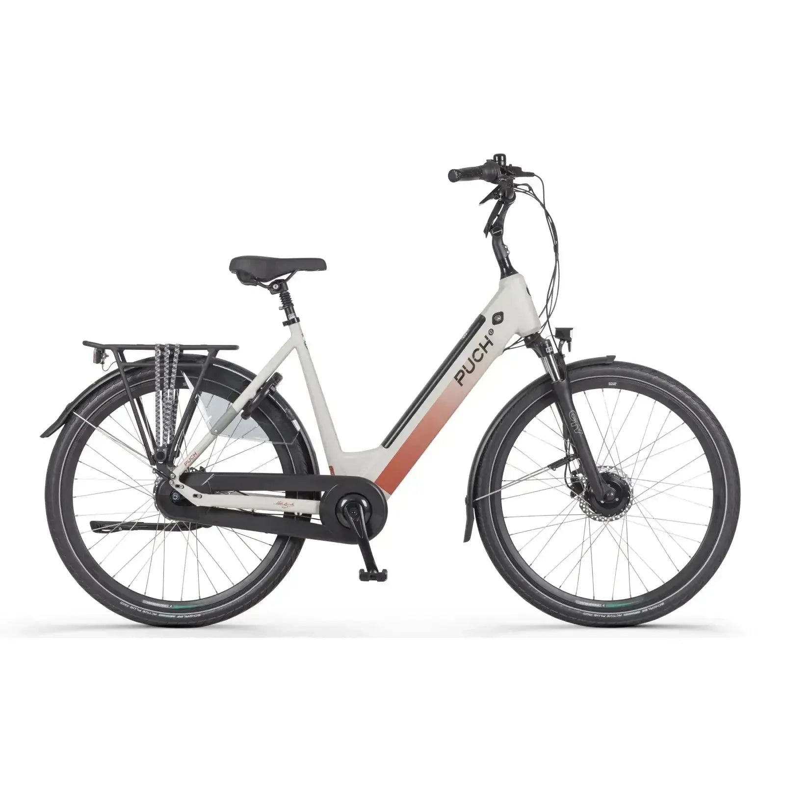 PUCH E-Modern Basic N7 Elektrische Fiets – Damesfiets - 54cm – Silk Grey - E-bike - AE-trading