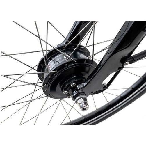 Pfautec Fena FM – Mat Rood – Elektrische Fiets – 504Wh accu – Extra lage instap 29cm – Voorwielmotor – Shimano Nexus 7 - AE-trading