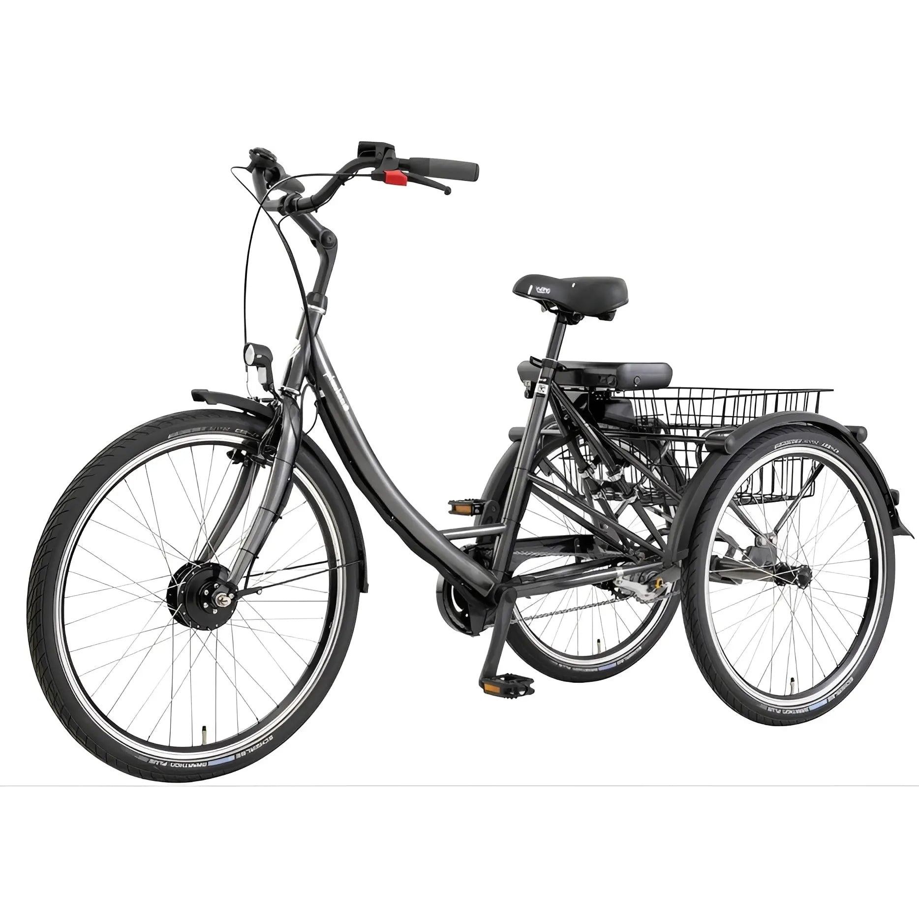Pfautec Lano FM – Elektrische driewieler - 504Wh - Grafietgrijs - AE-trading