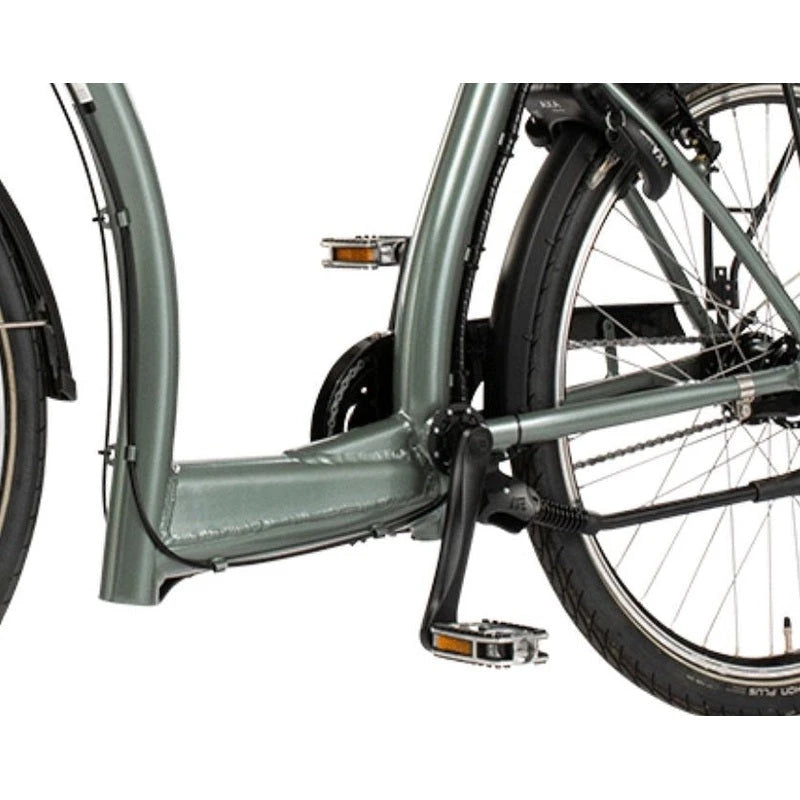 Pfautec S3 – Grijs – Elektrische Fiets – 324Wh accu – Extra lage instap 28cm – Voorwielmotor – Shimano Nexus 7 - AE-trading