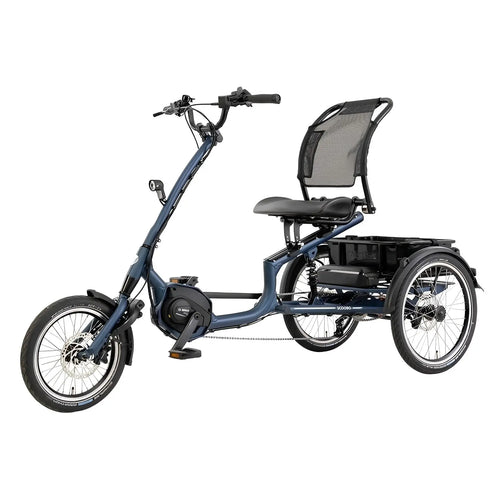 Pfautec Scoobo Smart – Elektrische Driewieler - 725Wh – Mat Azuurblauw - AE-trading