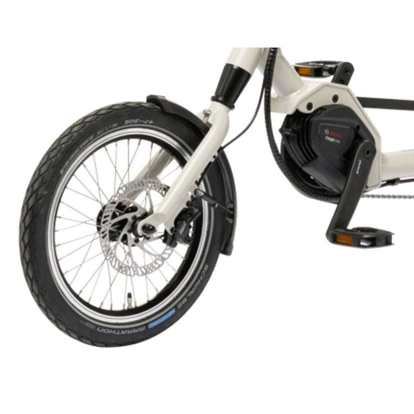 Pfautec Scoobo+ – Zijdegrijs – 545Wh – Bosch Performance CX – Elektrische Driewieler - AE-trading