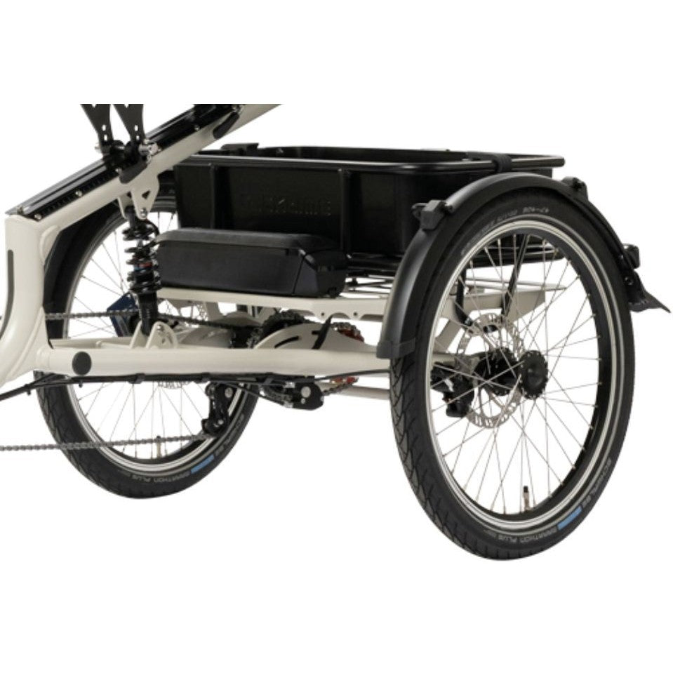 Pfautec Scoobo+ – Zijdegrijs – 545Wh – Bosch Performance CX – Elektrische Driewieler - AE-trading