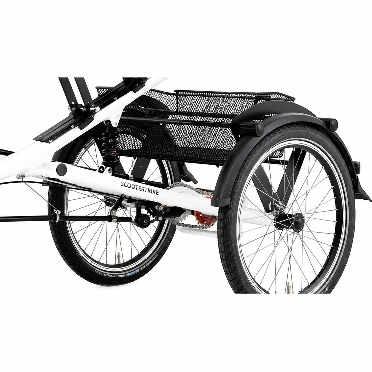 Pfautec Scootertrike FM – Elektrische Driewieler – 324Wh – Wit - AE-trading