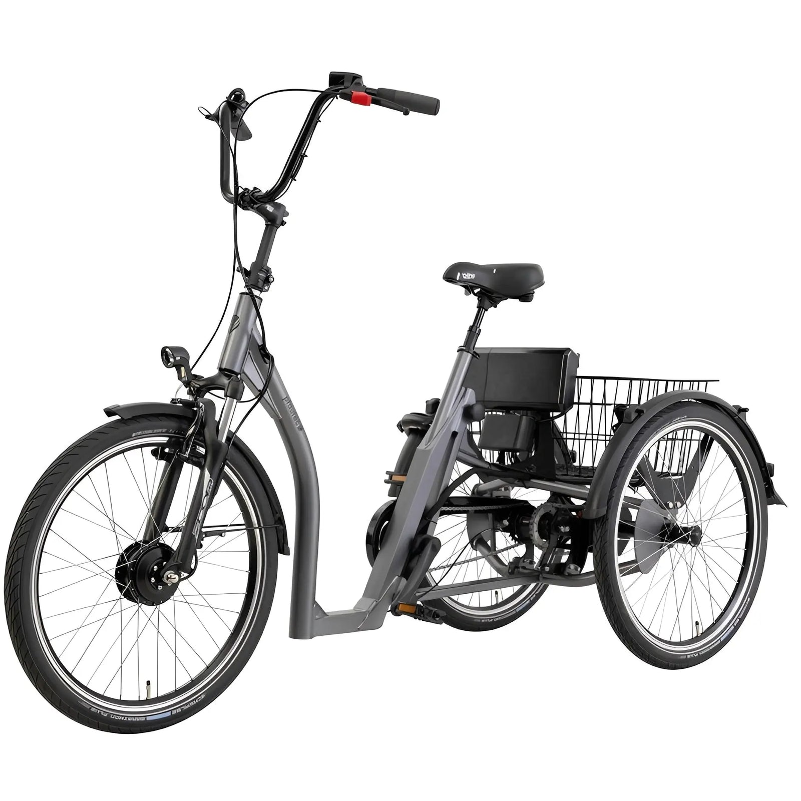 Pfautec Tamo FM – Elektrische Driewieler - 324 Wh - Mat Blauwgrijs - AE-trading