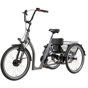 Pfautec Tamo FM – Elektrische Driewieler-Mat Blauwgrijs – 324Wh - AE-trading