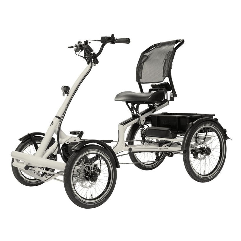 Pfautec Tibo+ – Zijdegrijs – 545Wh – Bosch Performance CX – Elektrische 4-wielfiets - AE-trading