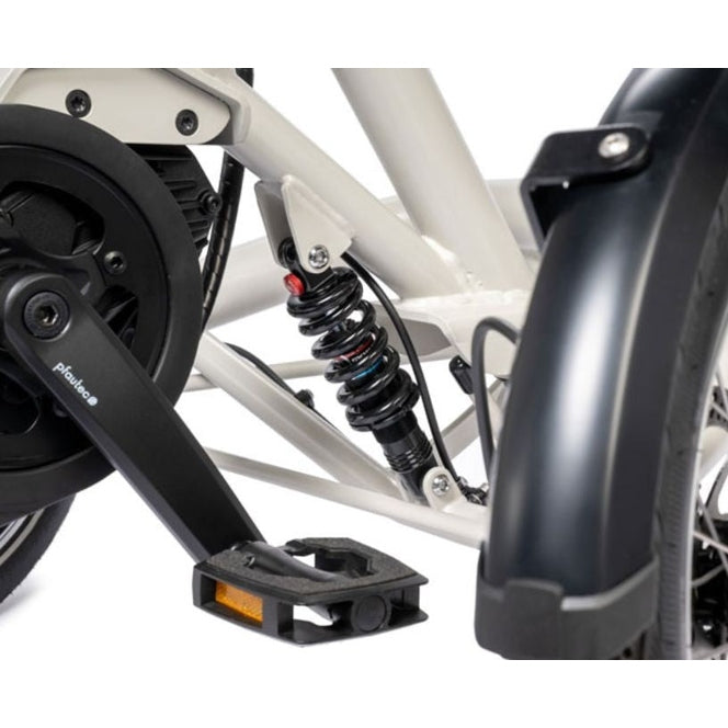 Pfautec Tibo+ – Zijdegrijs – 545Wh – Bosch Performance CX – Elektrische 4-wielfiets - AE-trading