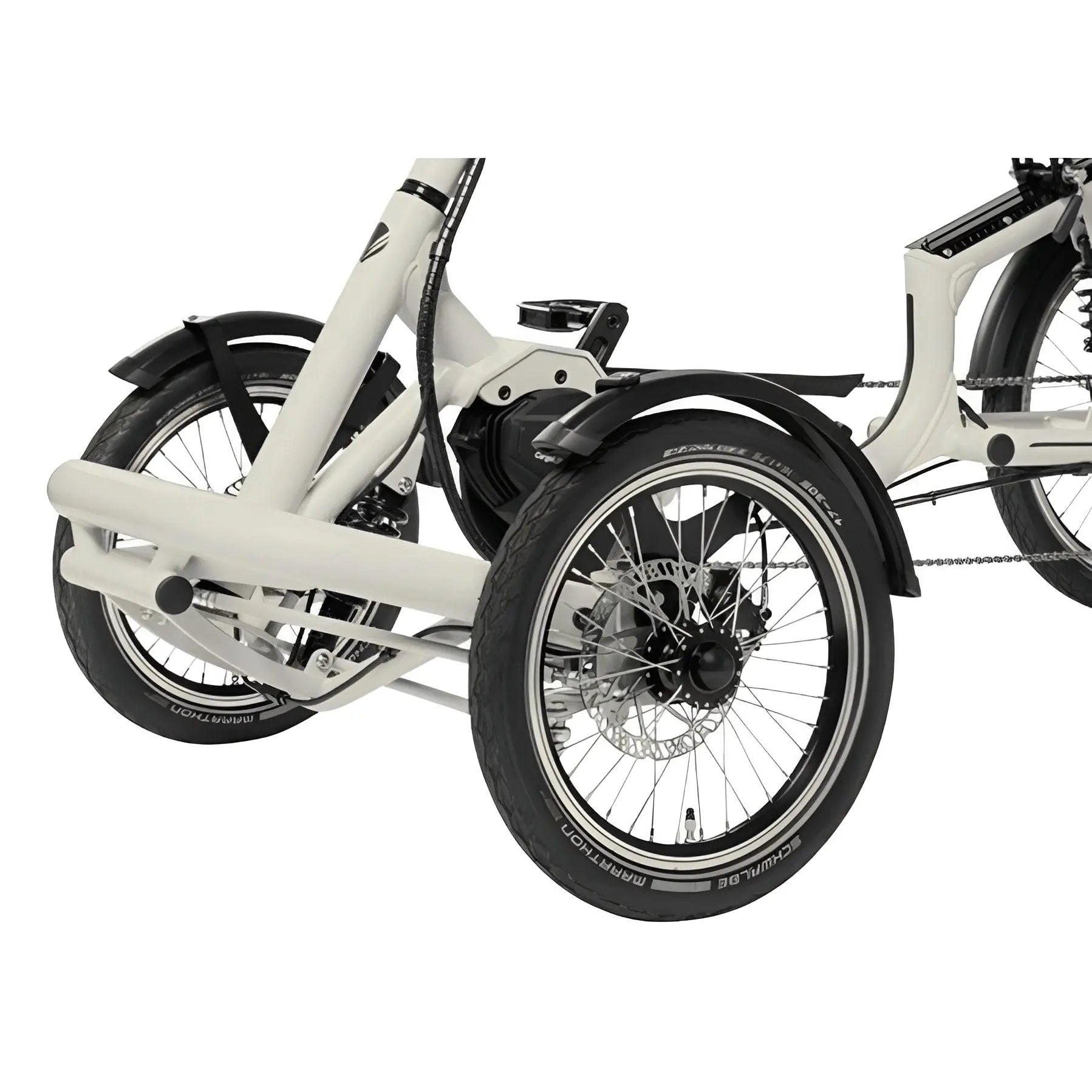 Pfautec Tibo+ – Zijdegrijs – 545Wh – Bosch Performance CX – Elektrische 4-wielfiets - AE-trading