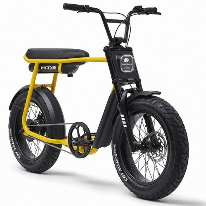 Phatfour FLX – Geel – 750Wh – Elektrische Fatbike - AE-trading