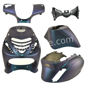 Plaatset Aplus Passend Op Piaggio Zip Sp 5 Delig Mat Cameleon - AE-trading