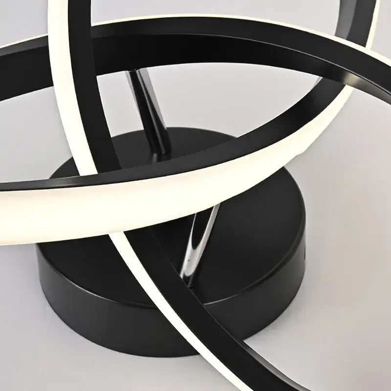 Plafondlamp led in het zwart met modern design 4500K 22W 220V - TALUTULA - AE-trading
