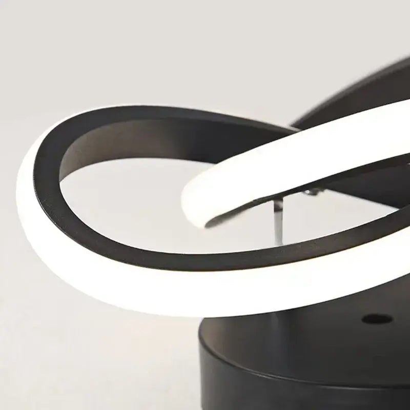 Plafondlamp led in het zwart met modern design 4500K 22W 220V - TALUTULA - AE-trading