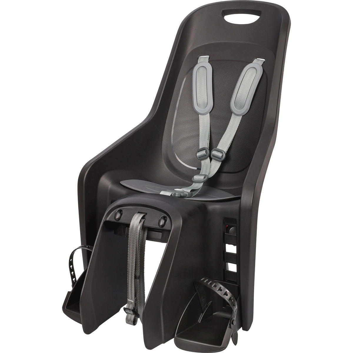 Polisport achterzitje Bubbly plus drager bev.black/dark gre - AE-trading