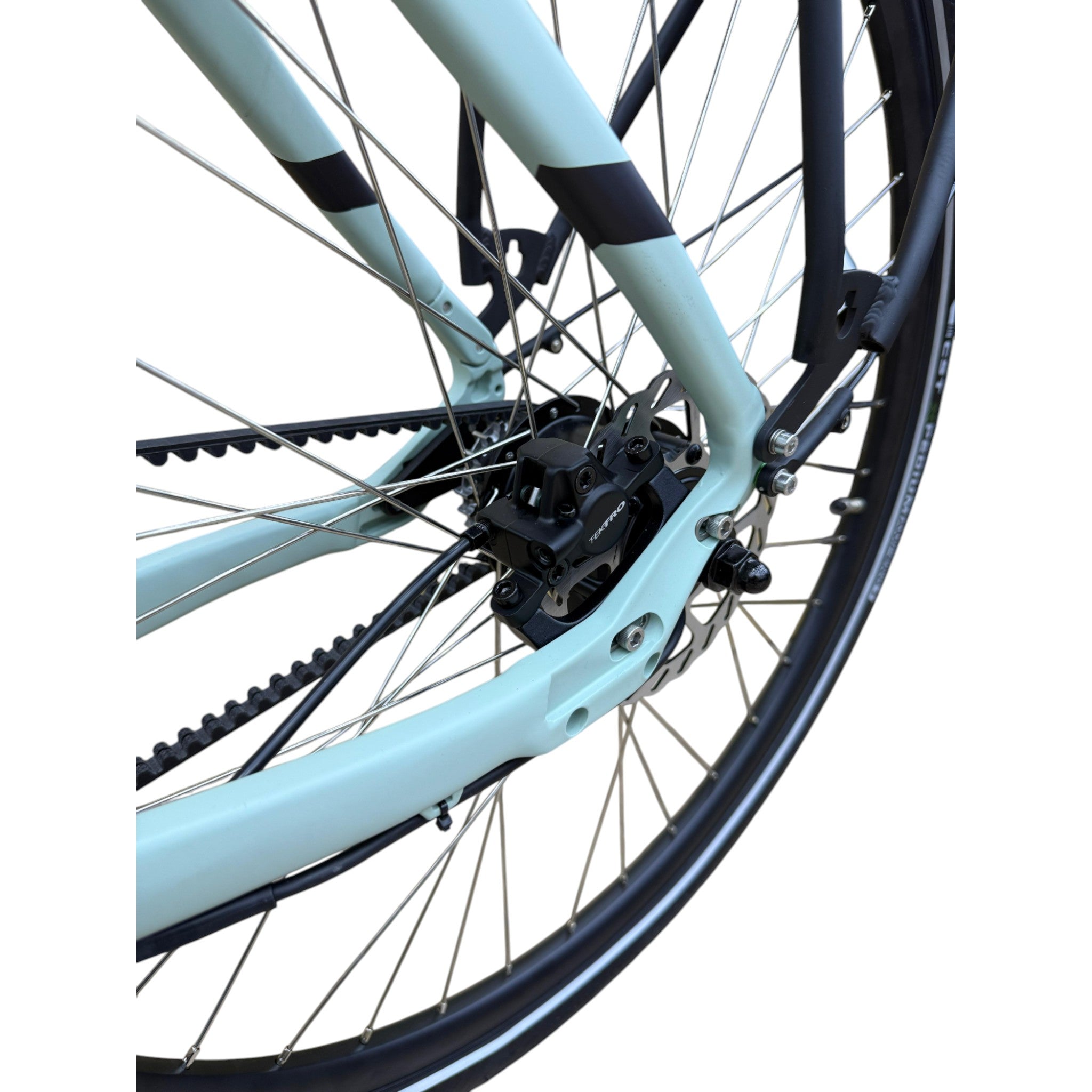 Popal ARC1 Plus - Elektrische Fiets - Groen - 28 inch - 54 cm - Belt Drive - Accu 504Wh (36V, 14.5Ah) - 35Nm Mivice Achternaafmotor - Hydraulische Remmen - AE-trading