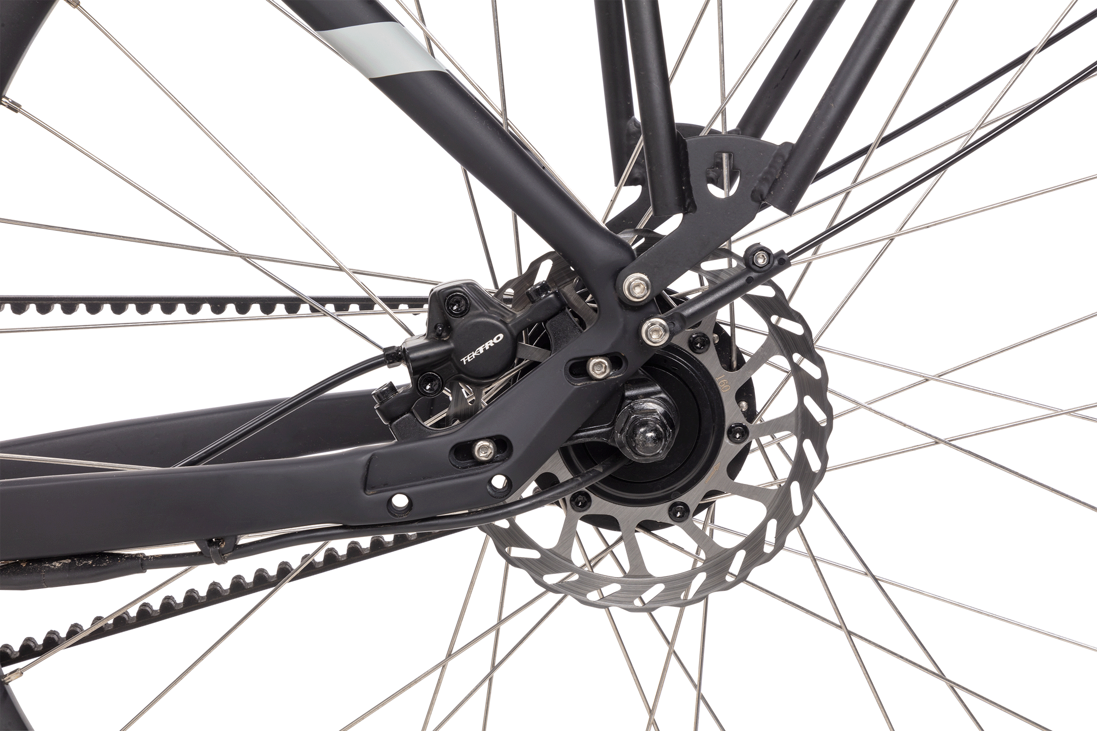 Popal ARC1 Women Elektrische fiets Dames fiets - E- Bike - M 54 cm - Mat Zwart - AE-trading