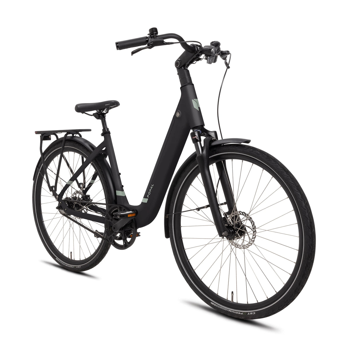 Popal ARC1+ Elektrische fiets - Mat zwart - 47cm - AE-trading