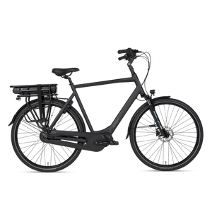 Popal Boozz Men Elektrische fiets Herenfiets E-Bike - M 56 cm - Onyx Black - AE-trading