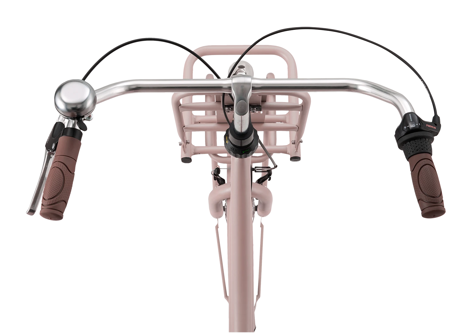Popal Daily Dutch Basic+ 24 Inch Kinderfiets Zalm Licht Roze Stevig Stalen Frame - AE-trading