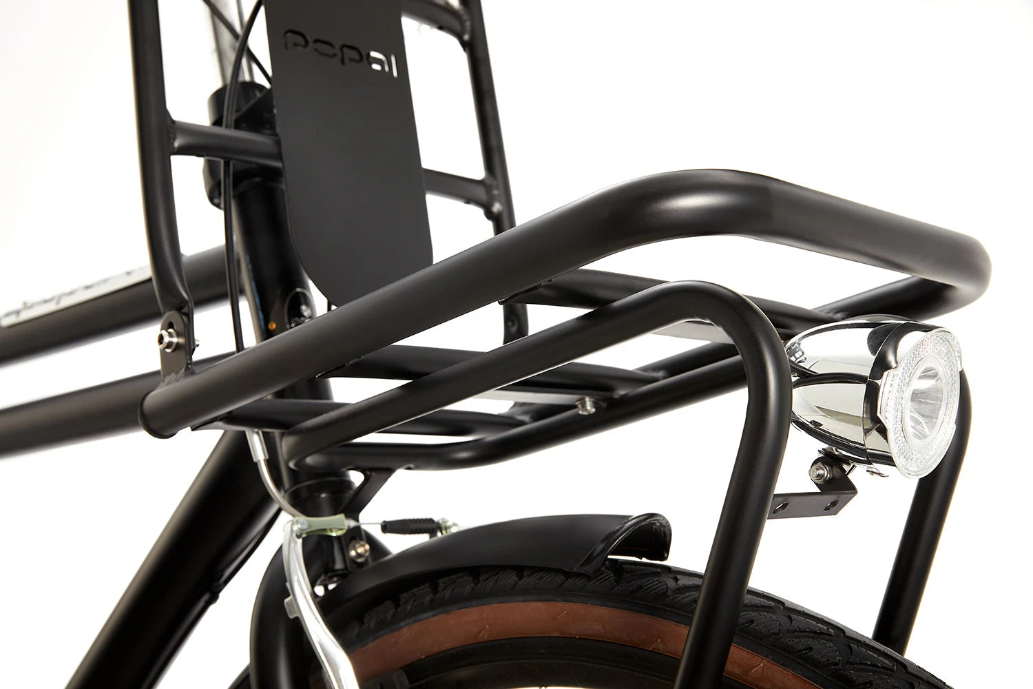 Popal Daily Dutch Basic+ 28 Inch Herenfiets Mat Zwart Tijdloos Ontwerp Robuust Frame - AE-trading