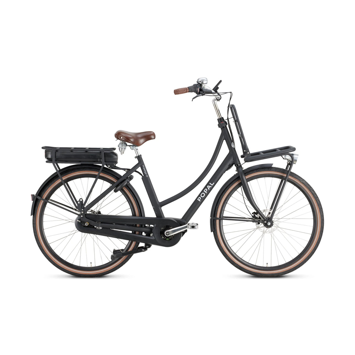 Popal Daily Dutch Prestige-E MM N7 Mat Zwart XS Met Bafang M200 Middenmotor - AE-trading