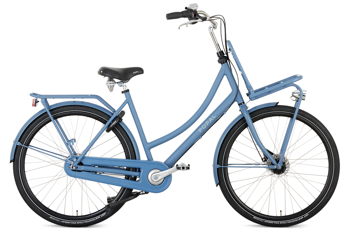 Popal Daily Dutch Prestige N7 RB Blauw XS Aluminium Frame Zeven Versnellingen Reflecterend Logo - AE-trading