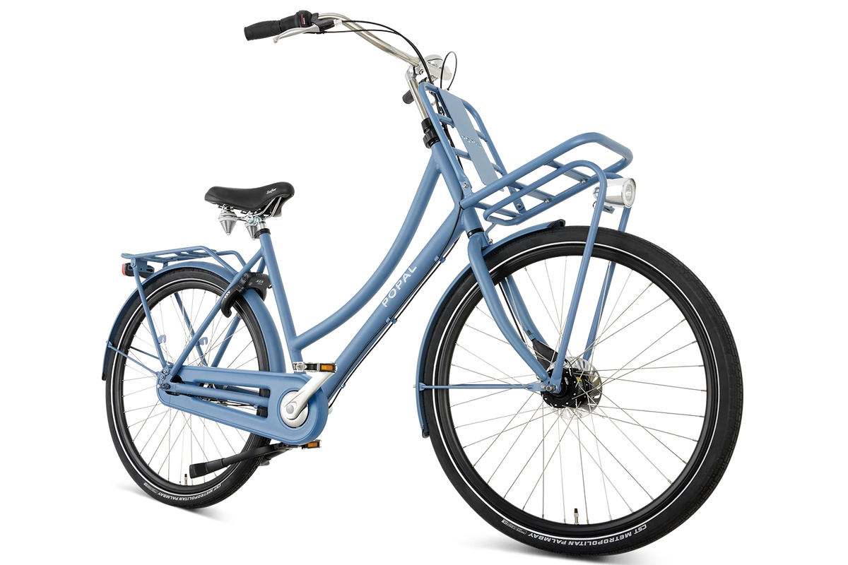 Popal Daily Dutch Prestige N7 RB Blauw XS Aluminium Frame Zeven Versnellingen Reflecterend Logo - AE-trading