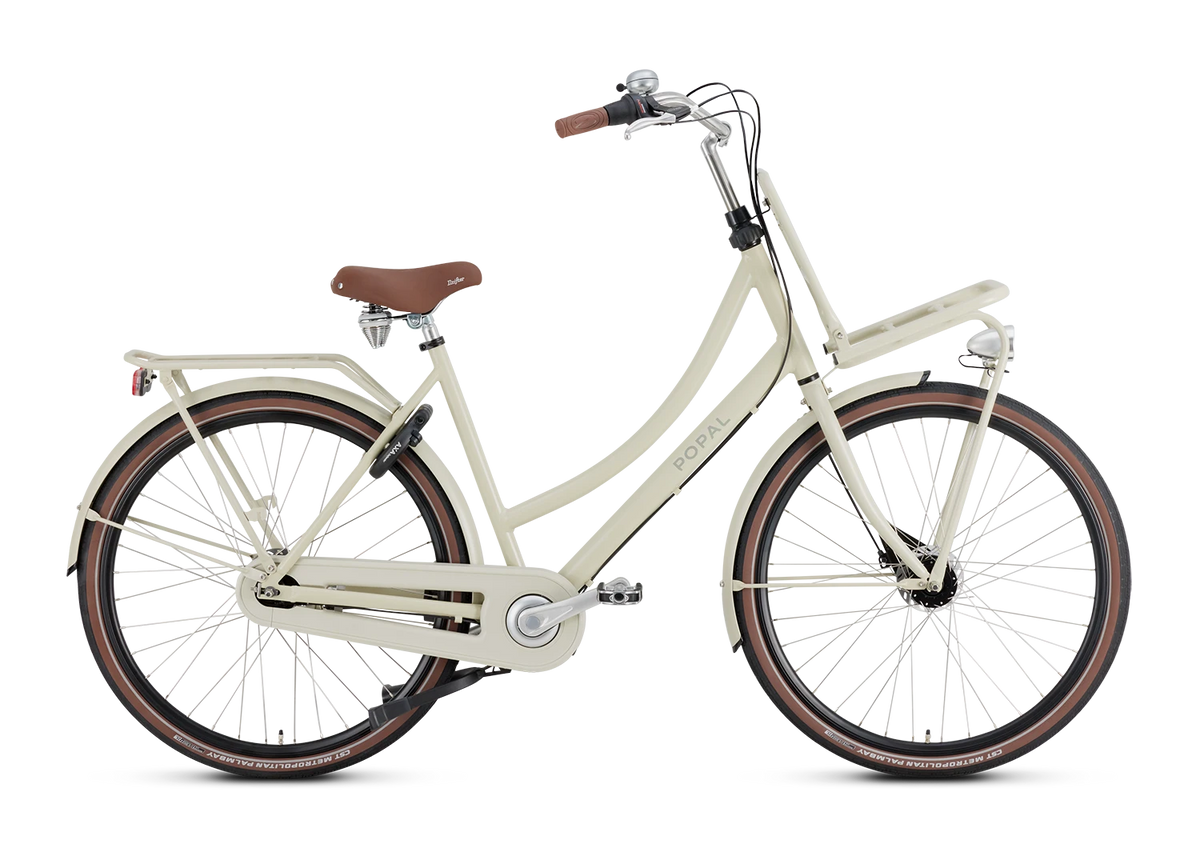 Popal Daily Dutch Prestige N7 RB Cosmic Sand L Aluminium Fiets Met Zeven Versnellingen En Reflecterend Logo - AE-trading