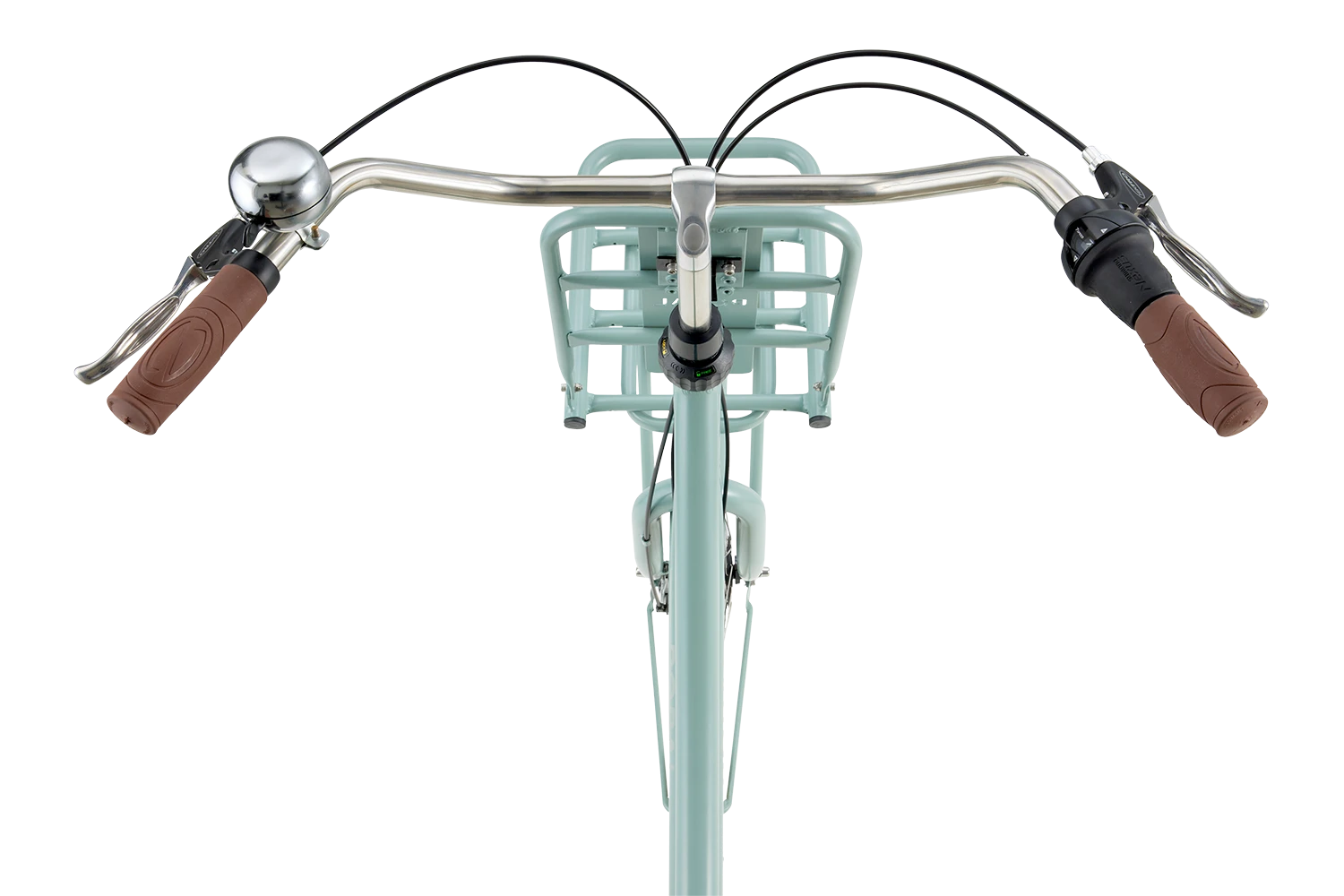 Popal Daily Dutch Prestige N7 RB Fiets Mineral Green L Met Sterk Aluminium Frame En Zeven Versnellingen - AE-trading