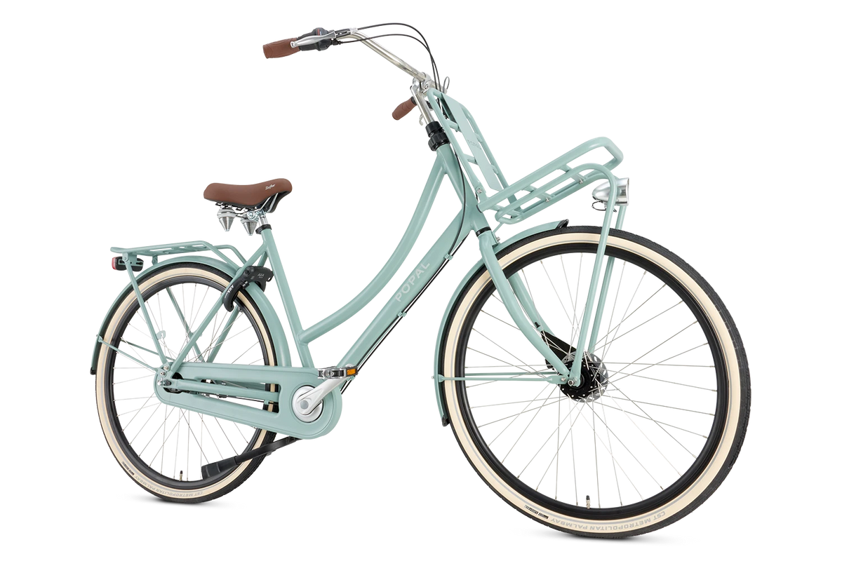 Popal Daily Dutch Prestige N7 RB Fiets Mineral Green L Met Sterk Aluminium Frame En Zeven Versnellingen - AE-trading
