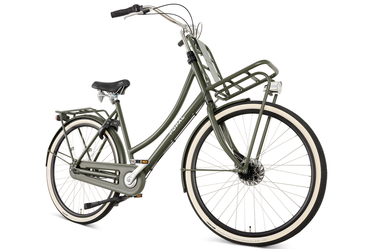 Popal Daily Dutch Prestige N7 RB Groen XS Aluminium Frame 7 Versnellingen Reflecterend Logo - AE-trading