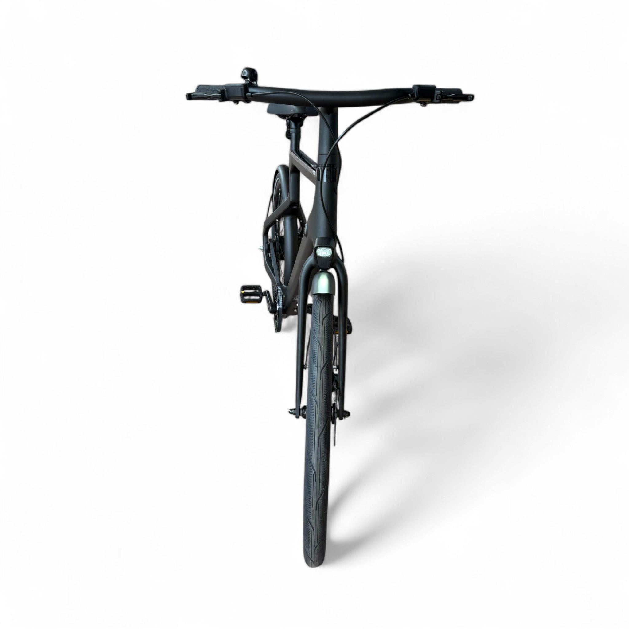 Popal Era 2025 - Elektrische Stadsfiets - Mat Zwart - 28 inch - Belt Drive - Accu 504Wh (36V, 14Ah) - 250W (40Nm) Bafang Achterwielmotor - Hydraulische Remmen - AE-trading