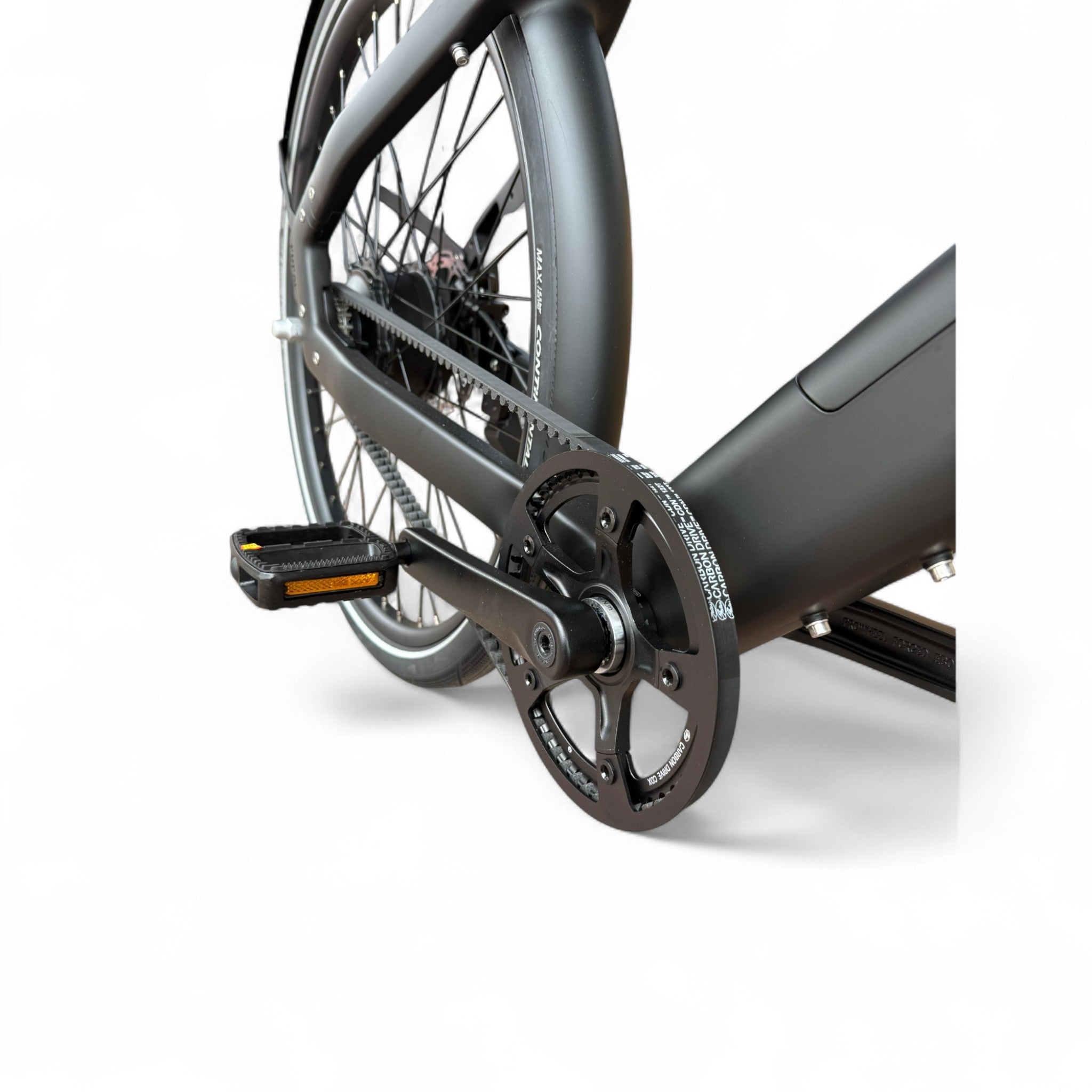 Popal Era 2025 - Elektrische Stadsfiets - Mat Zwart - 28 inch - Belt Drive - Accu 504Wh (36V, 14Ah) - 250W (40Nm) Bafang Achterwielmotor - Hydraulische Remmen - AE-trading