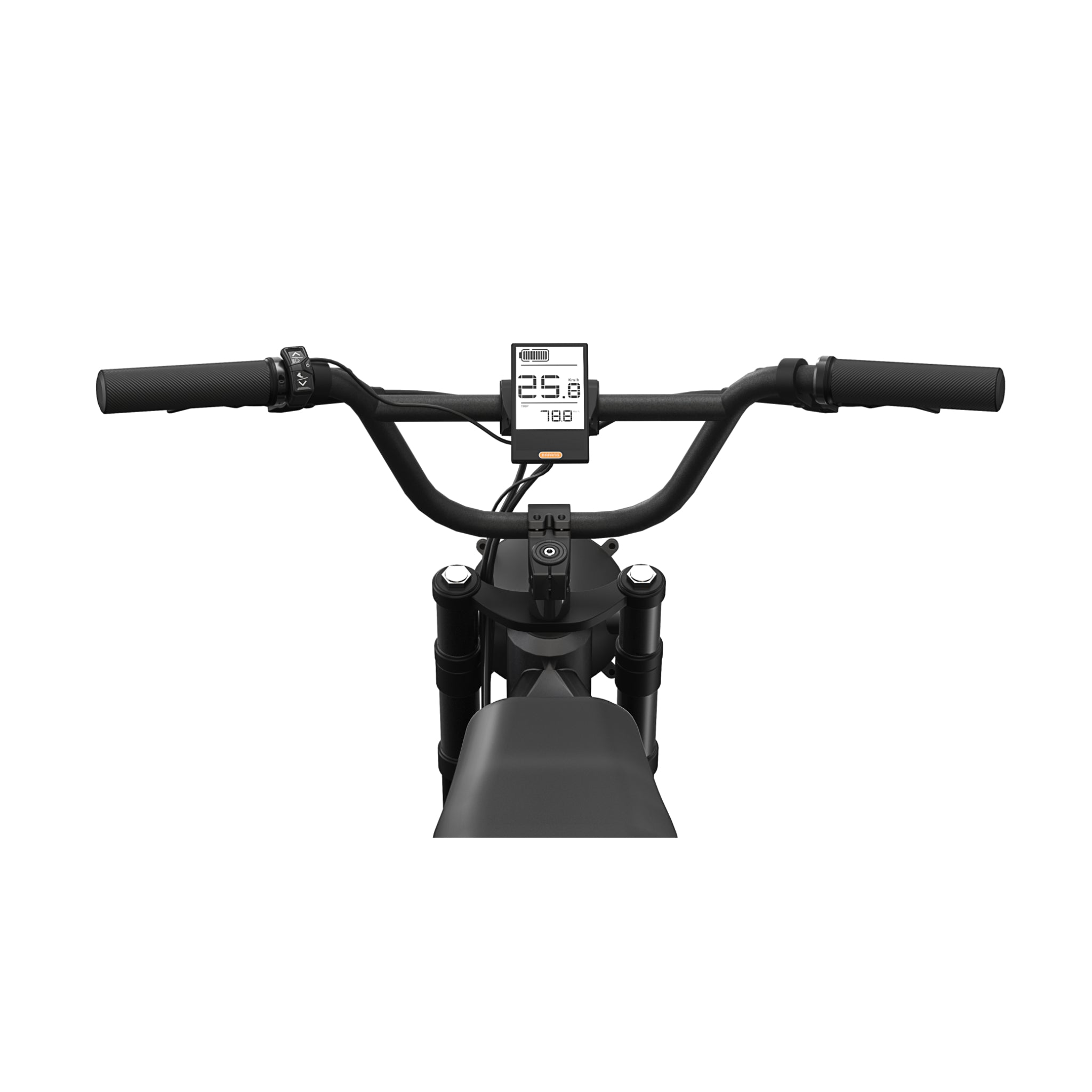 Popal GTX - Fatbike - 20 inch - 630Wh Intube Accu - Bafang Achterwielmotor - Gates Belt Drive - Zwart - AE-trading