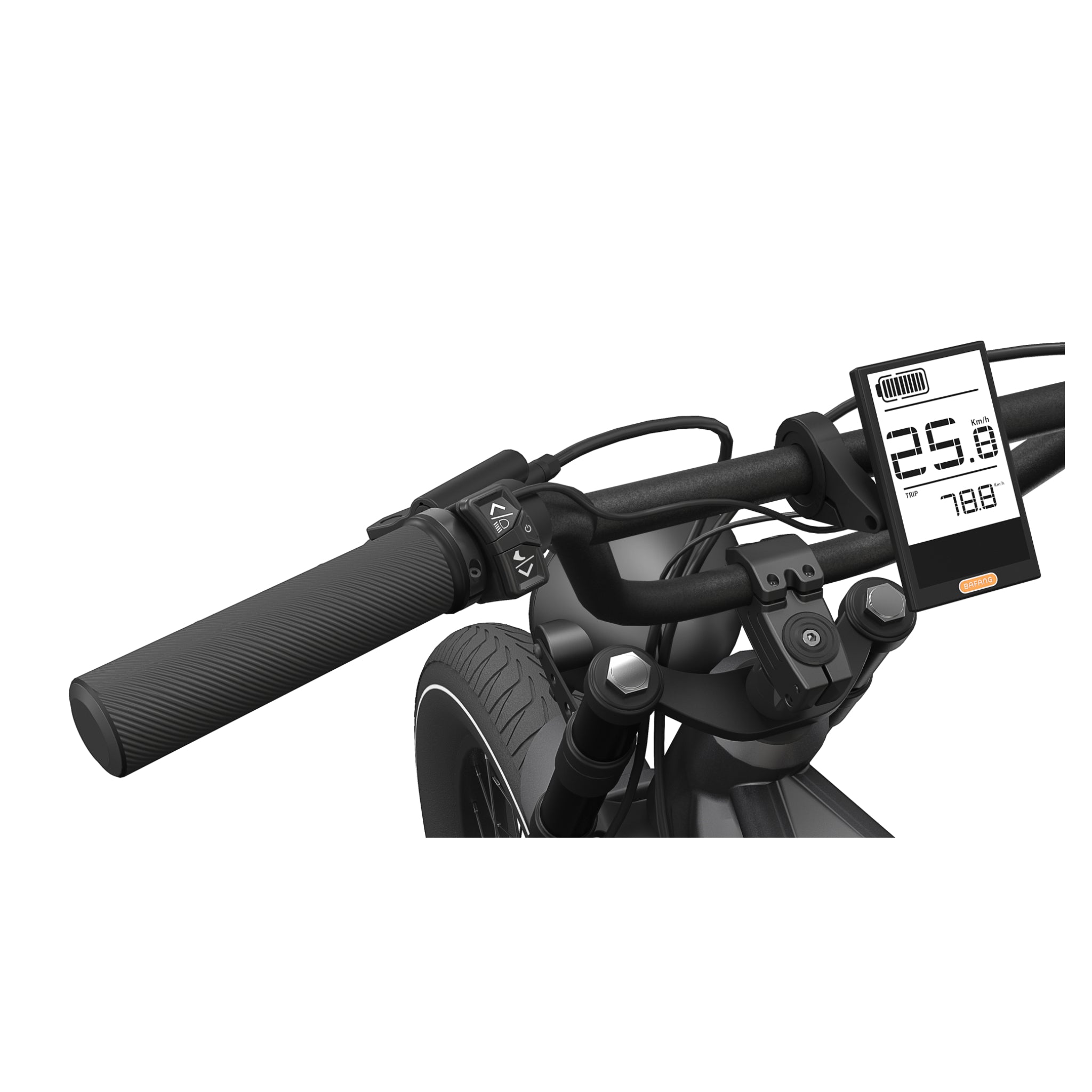 Popal GTX - Fatbike - 20 inch - 630Wh Intube Accu - Bafang Achterwielmotor - Gates Belt Drive - Zwart - AE-trading