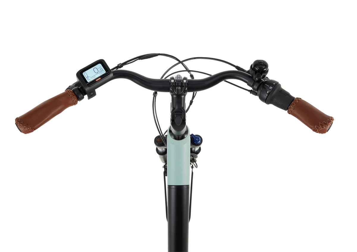Popal Novel FM XS – Elektrische Damesfiets 28 inch – 504Wh Intube Accu – 7 Versnellingen – Hydraulische Schijfremmen – Mineral Green - AE-trading