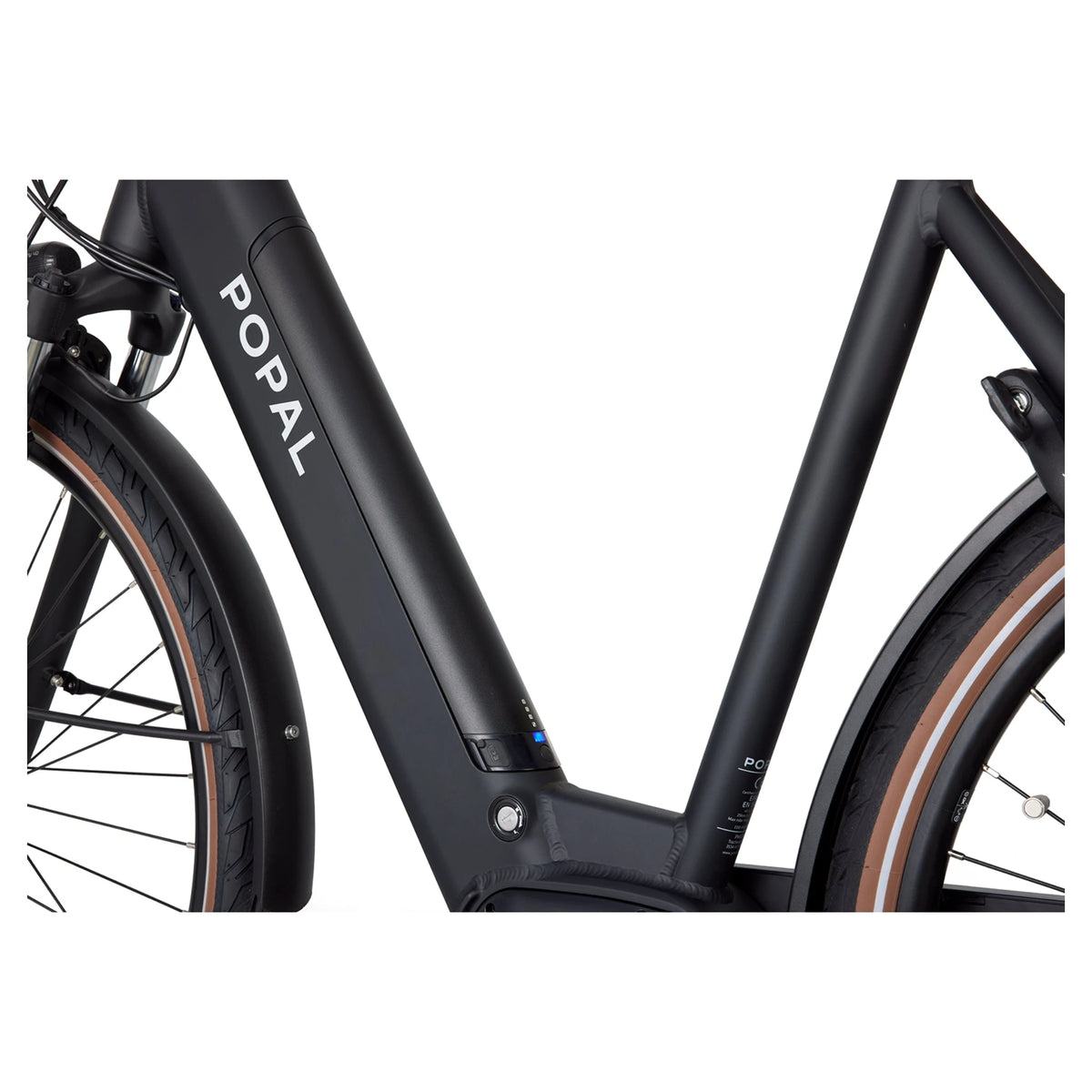 Popal Novel MM L – Elektrische Damesfiets 28 inch – 520Wh Mid-Motor – Shimano Nexus 7 – Hydraulische Schijfremmen – Mat Zwart - AE-trading