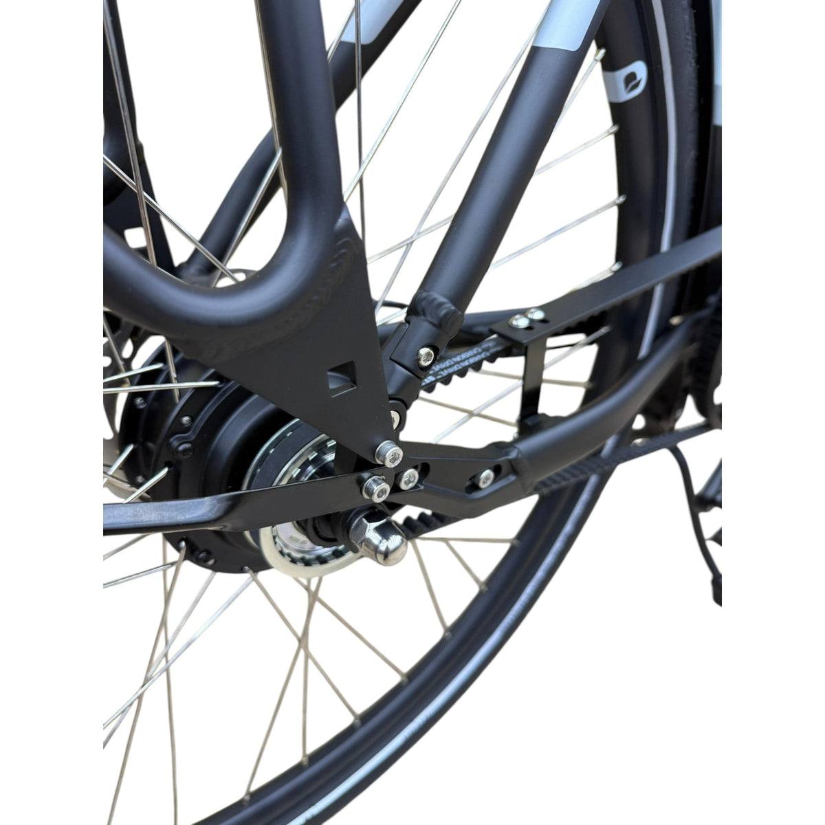 Popal ROYL1 - Elektrische Fiets - Mat Zwart - 28 inch - 59 cm - Belt Drive - Accu 360Wh - AE-trading