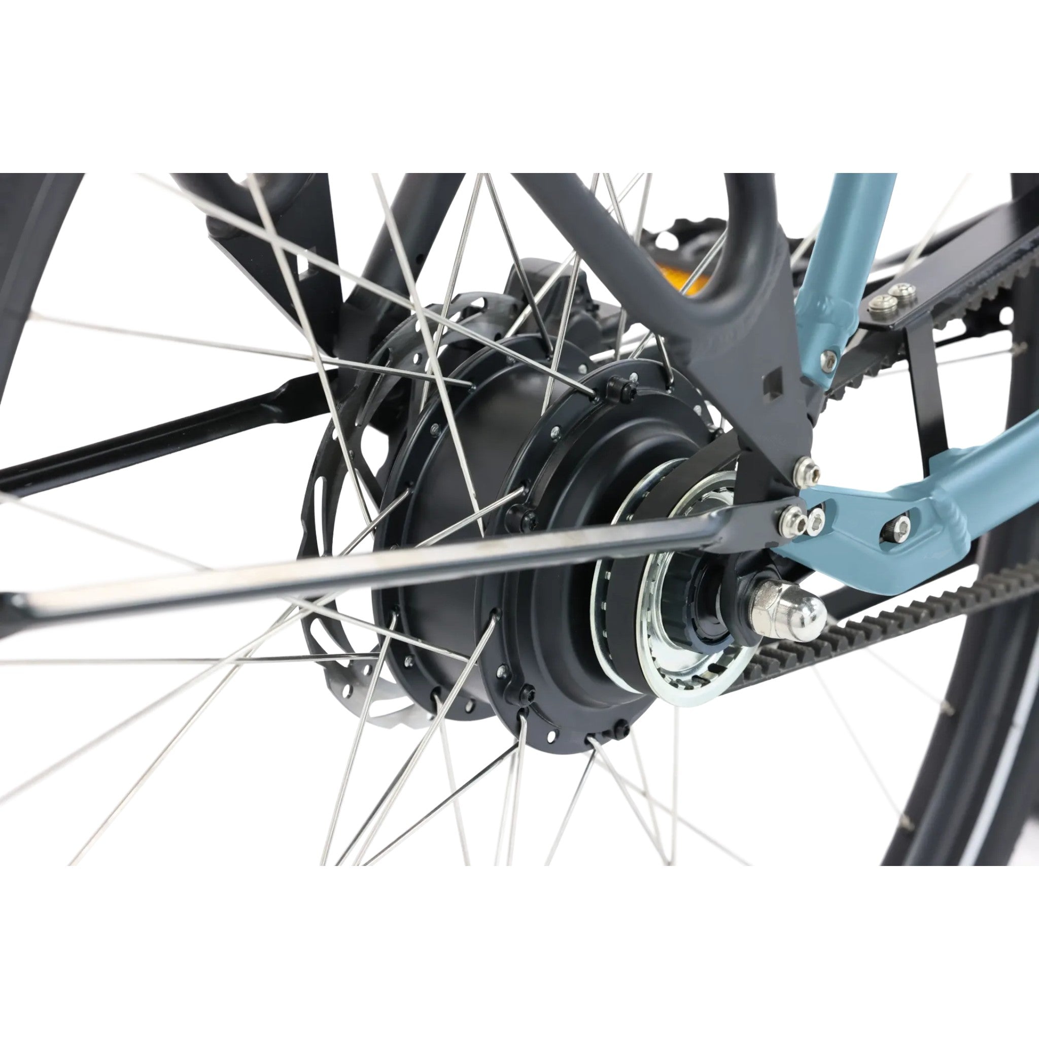 Popal ROYL1 - Elektrische Fiets - Staal Blauw - 28 inch - 53 cm - Belt Drive - Accu 360Wh (36V, 14.5Ah) - 250W Ananda Motor (35Nm) - Hydraulische Remmen - AE-trading