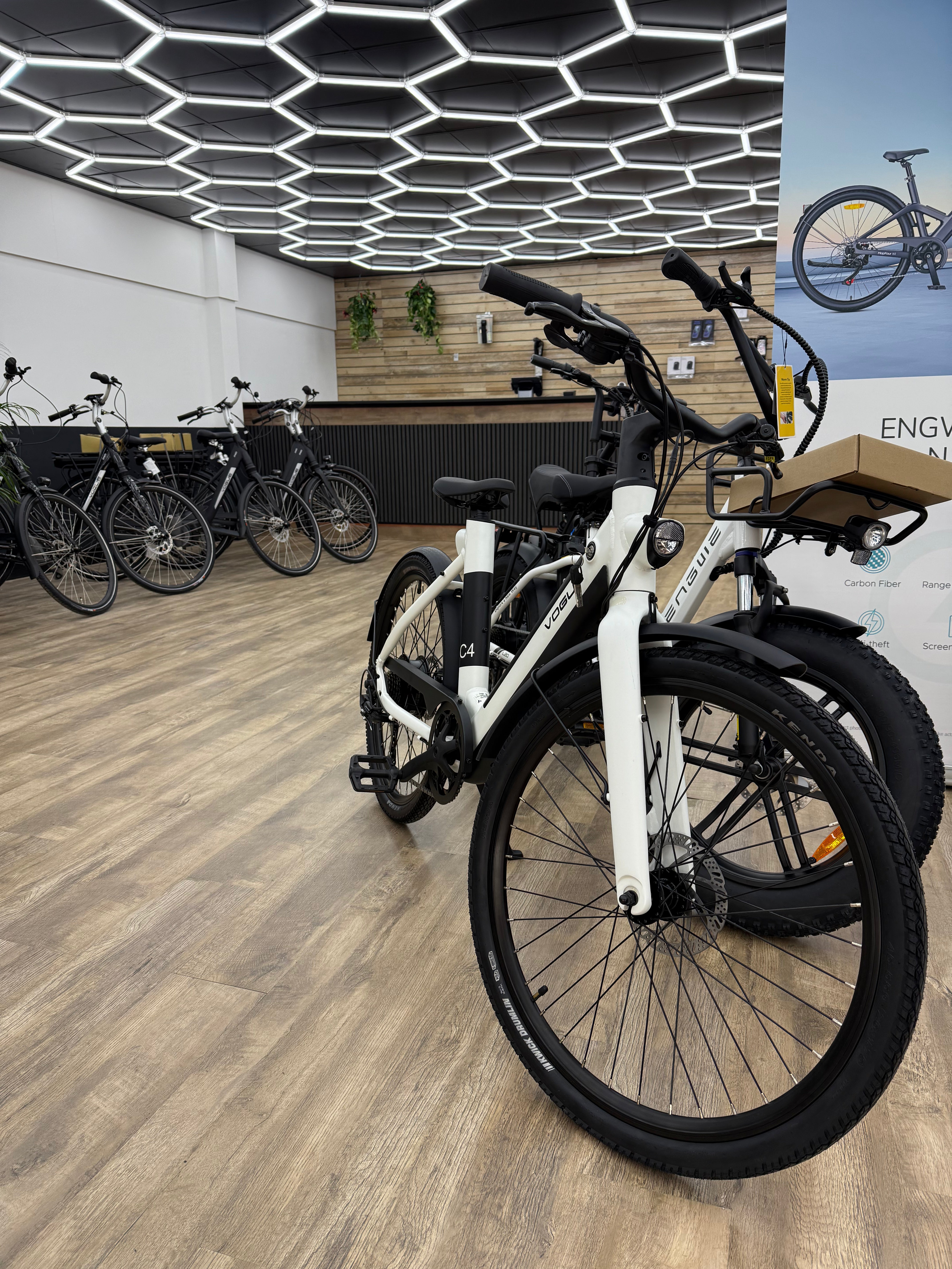Proefrijden in onze showroom