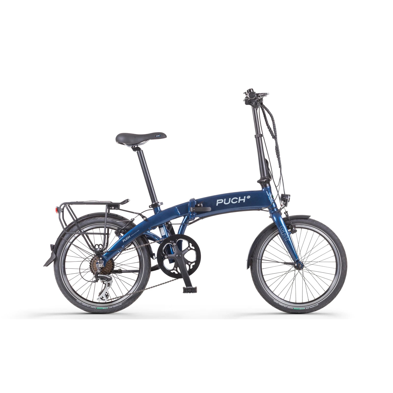 Puch E-Easy Vouwfiets Elektrische Fiets - Donker Blauw - E-bike - AE-trading