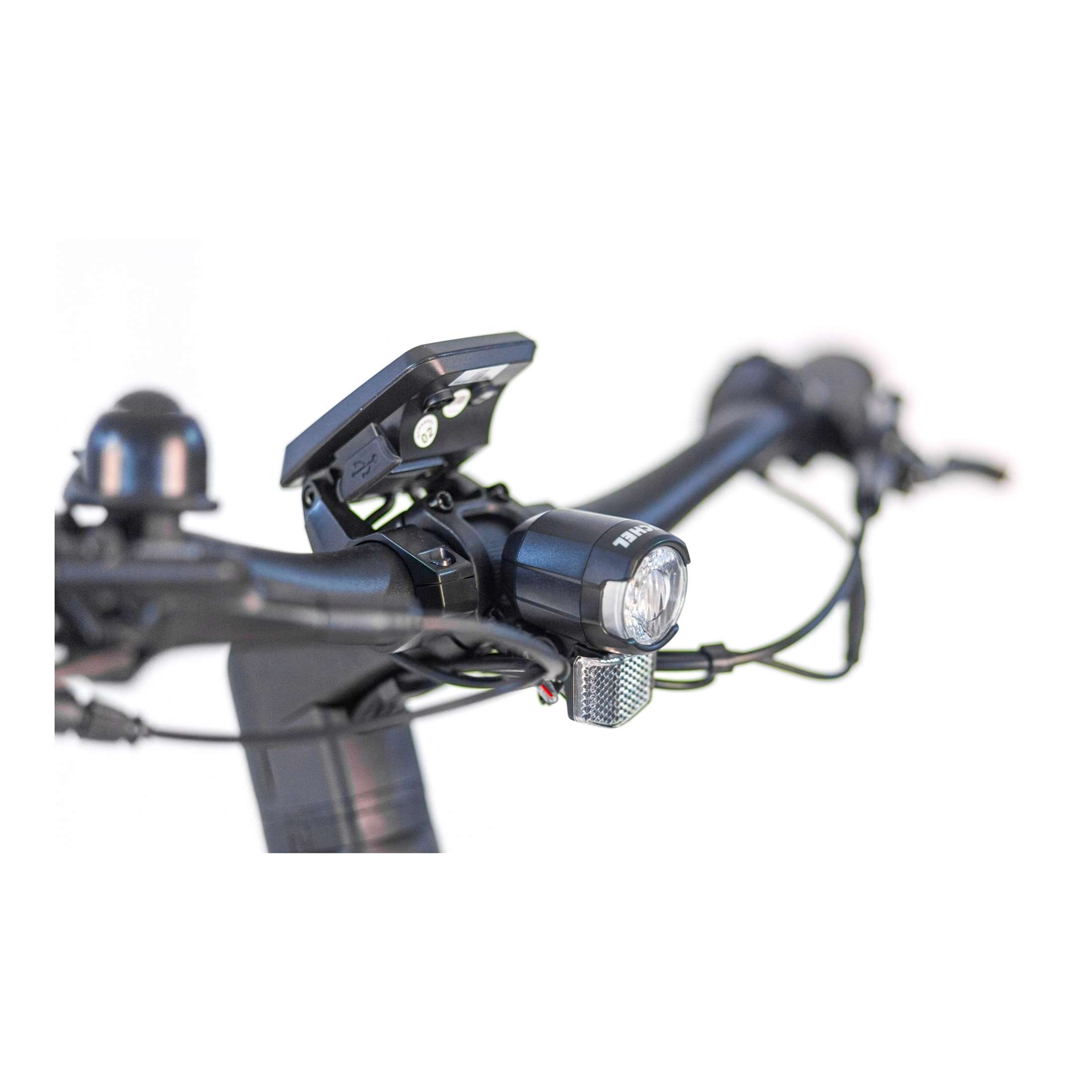 Puch E-Felice N7 - Elektrische Fiets - Mat Zwart- Belt Drive - 56cm - Hoge Instap - 720Wh Accu Capaciteit - 250W Ananda Middenmotor - Hydraulische Remmen