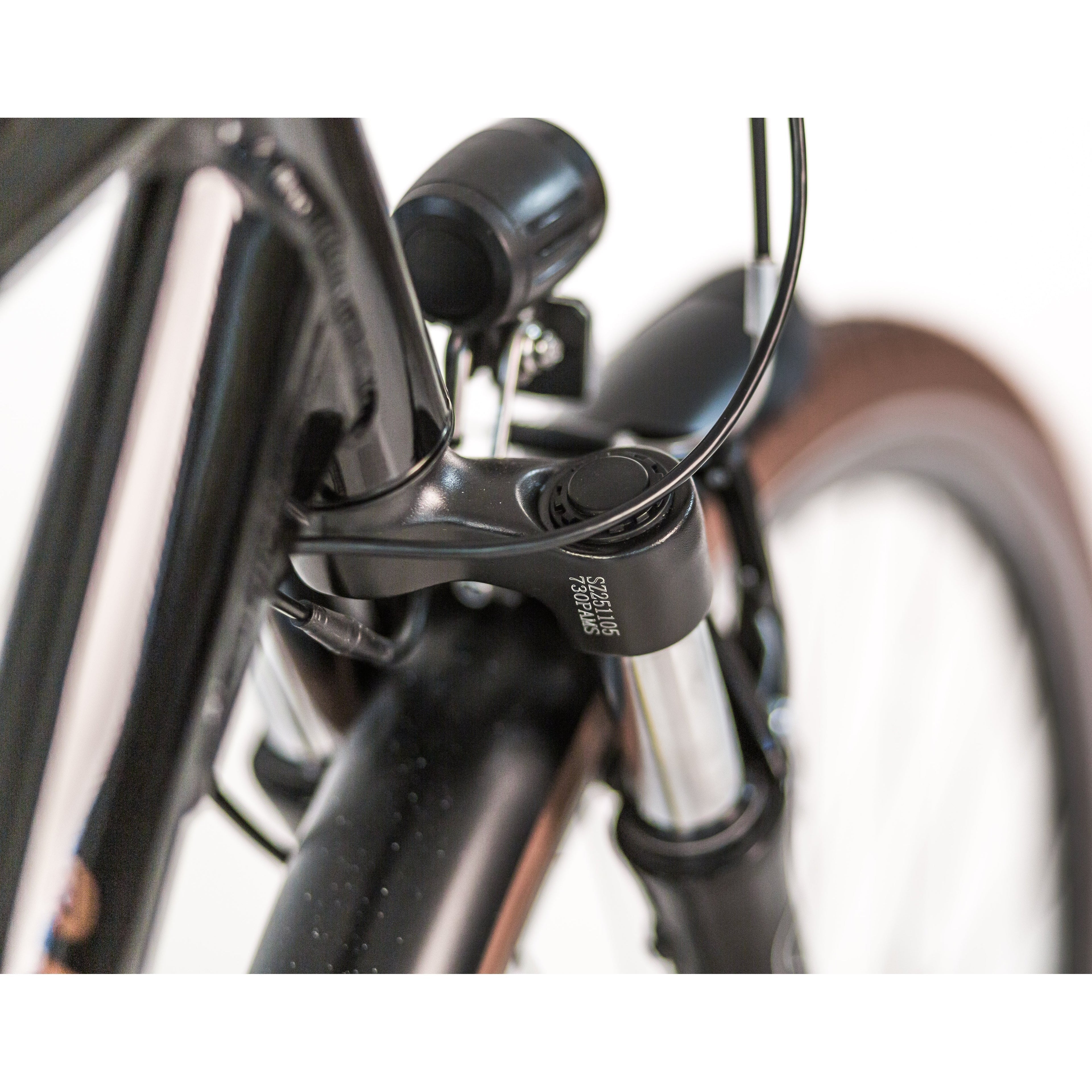 Puch E-Folk N7 - Black Glossy - Lage Instap - 55cm - AE-trading